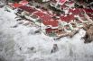 В результате удара стихии было разрушено 95% территории острова Сен-Мартен.