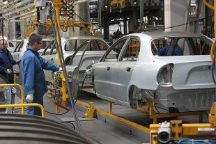 Украина увеличила производство авто