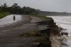 Ураган «Ирма» на северном побережье Доминиканской Республики.