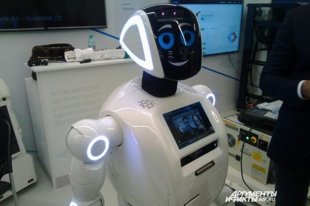 Пермский робот ждёт встречи с Президентом.