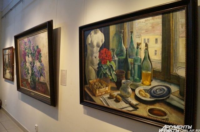 На выставке представлены натюрморты из собрания Третьяковской галереи.