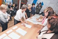 В Иркутской области идет подсчет голосов избирателей.