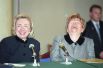 1998 год. Красноярск. Две первые леди — Хиллари Клинтон и Наина Ельцина.