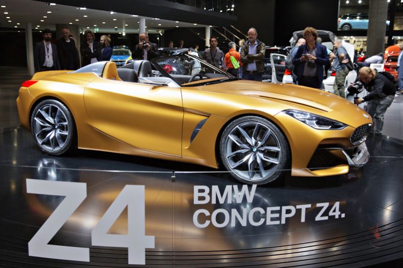  BMW Model Z4 Concept.