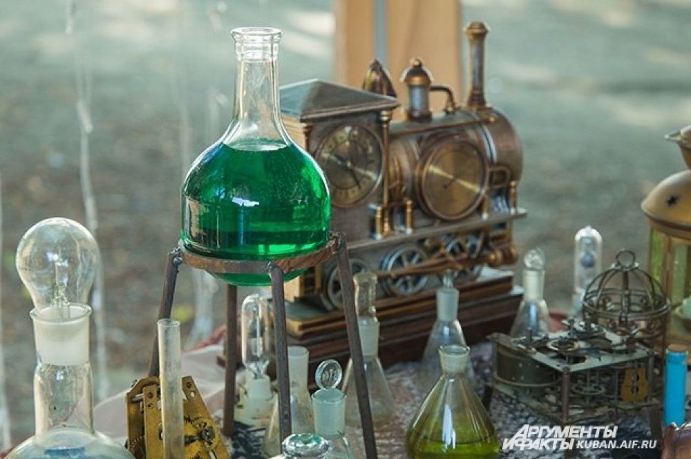 «Атмосферный» интерьер фестиваля.