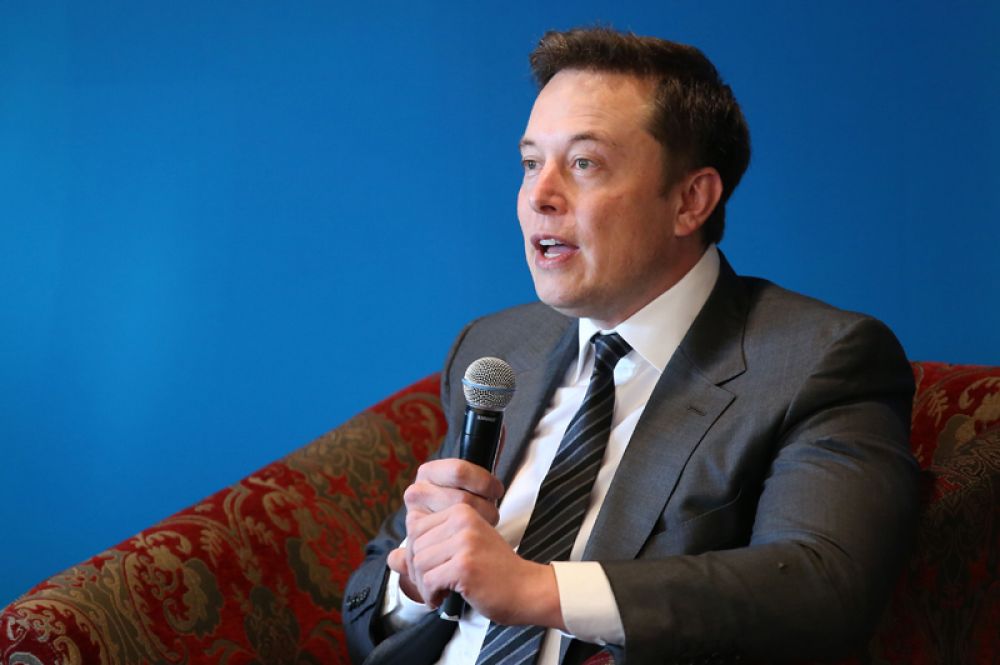Глава Tesla и основатель SpaceX Илон Маск.