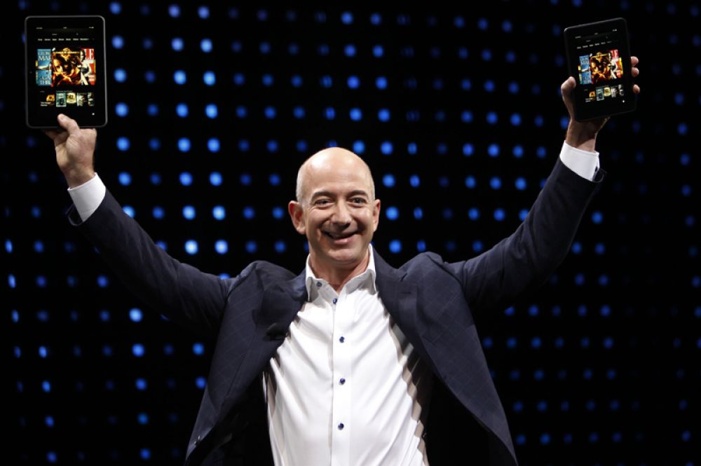Глава и основатель интернет-компании Amazon.com Джефф Безос.