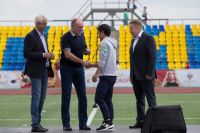 В августе Борис Дубровский открыл новый стадион в Магнитогорске. Как и многие другие спортивные объекты в регионе, он будет доступным для инвалидов.