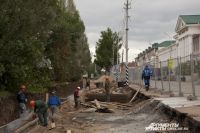 Реконструкция улицы Ленина может завершиться только в 2018 году.