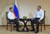 Дмитрий Медведев провел рабочую встречу с Главой республики Муратом Кумпиловым.