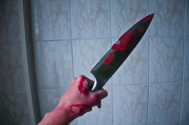Мужчина зарезал свою сожительницу ножом. 