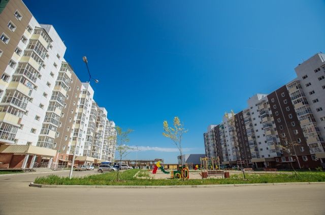 Самый заметный и необычный из новых микрорайонов столицы Иркутской области - «Эволюция» в Ленинском округе.