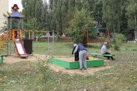 Ельчане до конца готовы бороться за детскую площадку.