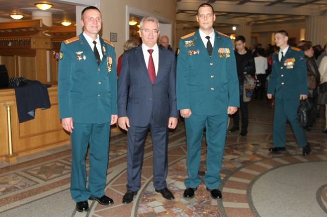 Торжества проходили в Большом зале театра Российской Армии.
