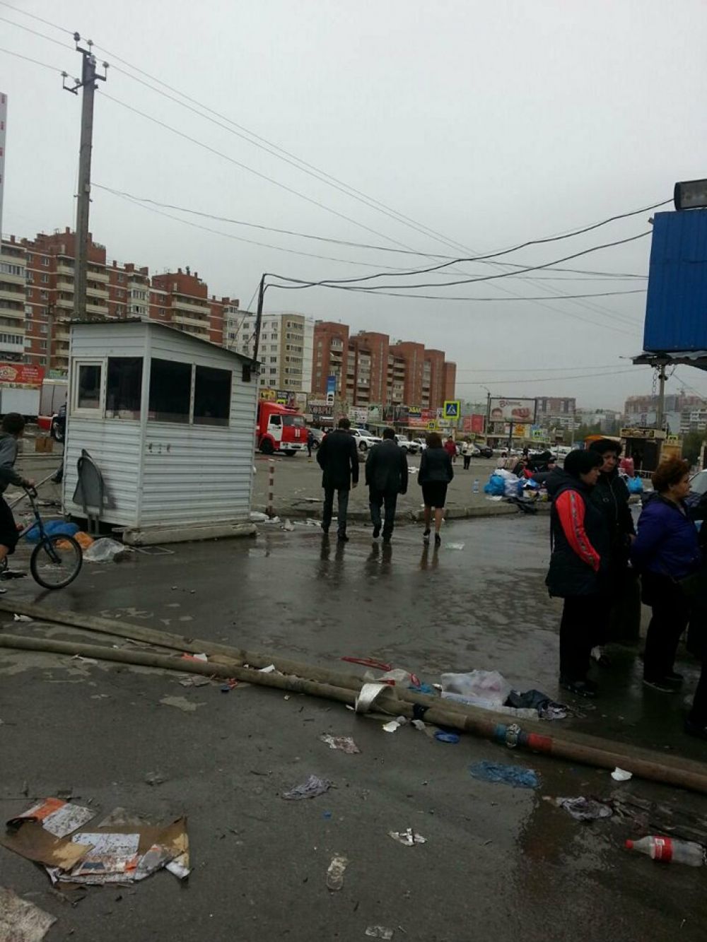 Обошлось без человеческих жертв, но сгорели постройки.