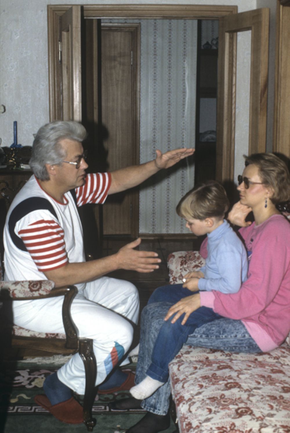 На приеме у Чумака. 1991 год.
