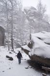 Красноярцы идут на Столбы за первым снегом.