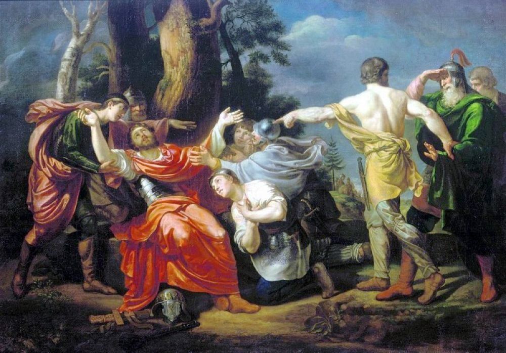 Дмитрий Донской на Куликовом поле (1805). В 1805 Орест Кипренский был удостоен большой золотой медали за написанную по программе Академии художеств картину: «Дмитрий Донской на Куликовом поле». Эта картина дала ему право на поездку в чужие края, с содержанием от правительства. Правда, из-за Наполеоновских войн он не смог воспользоваться этим правом.