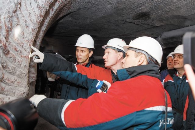 Максим Решетников впервые побывал в шахте. 