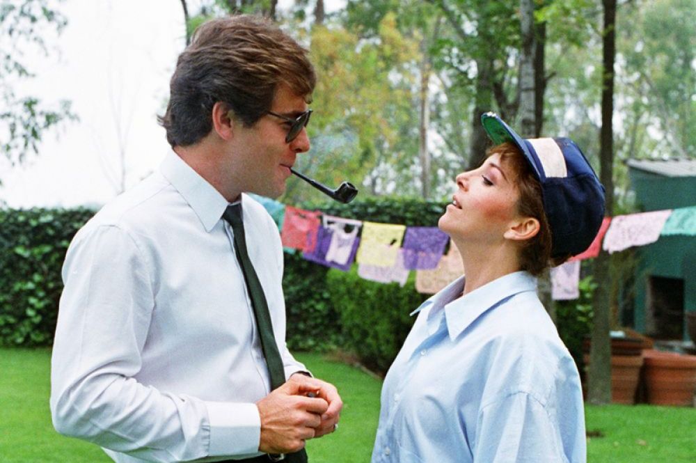 Вероника Кастро в Розы Гарсиа в телесериале «Дикая роза» (1987). Она исполнила также основную песню этого сериала «Rosa salvaje», которая впоследствии стала её хитом №1.