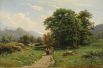 Иван Шишкин, «Швейцарский пейзаж», 1866 год.