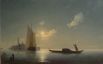Иван Айвазовский, «Гондольер на море ночью», 1843 год.