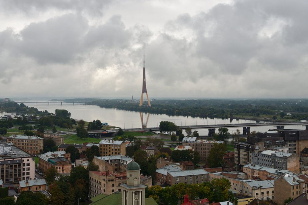 Рижская телебашня — самая высокая в Европейском Союзе.