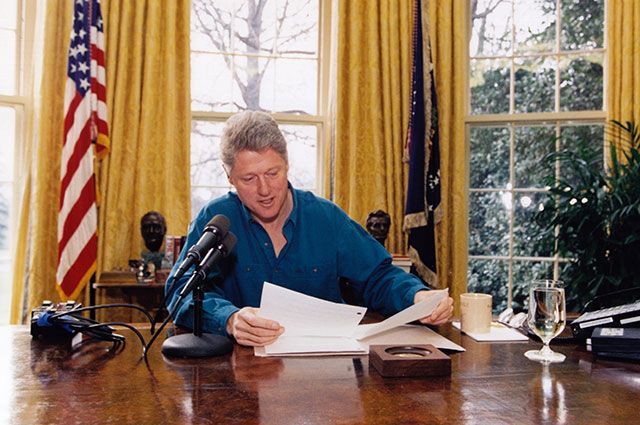 Билл Клинтон, 1993 г.