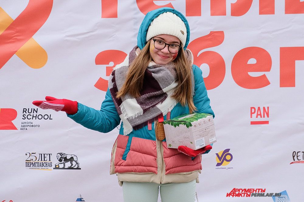 Победители забега получили ценные призы и подарки.