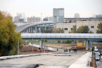 Строительство участка Северо-Восточной хорды от шоссе Энтузиастов до МКАД в Москве.