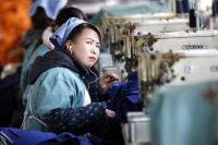 Швейная фабрика в Китае.