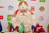 Дед Мороз пробудет в Омске два дня.