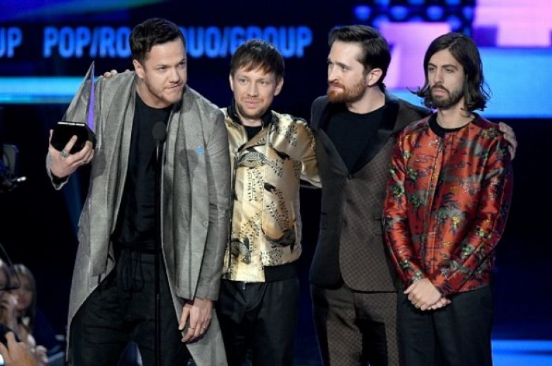 Imagine Dragons в этот раз ушли с премии триумфаторами, ведь получили награду