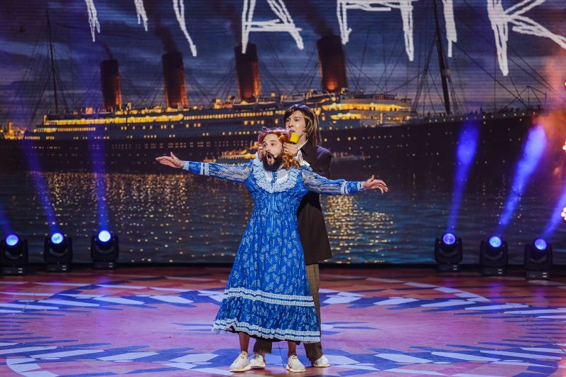 Львовяне «Загорецькая Л.С.» повторили на сцене мировой шедевр «Титаник».