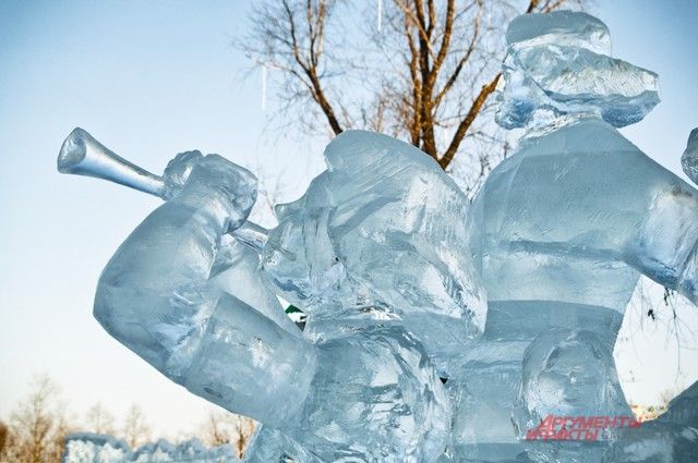 Скоро Омск украсят ледяными фигурами.