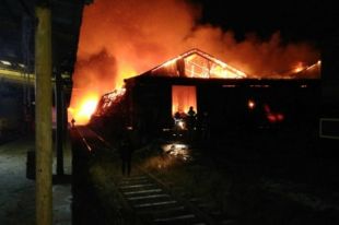 Во время пожара никто не пострадал.