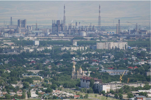 Лидер по числу вредных выбросов в Ставропольском крае - город Невинномысск.