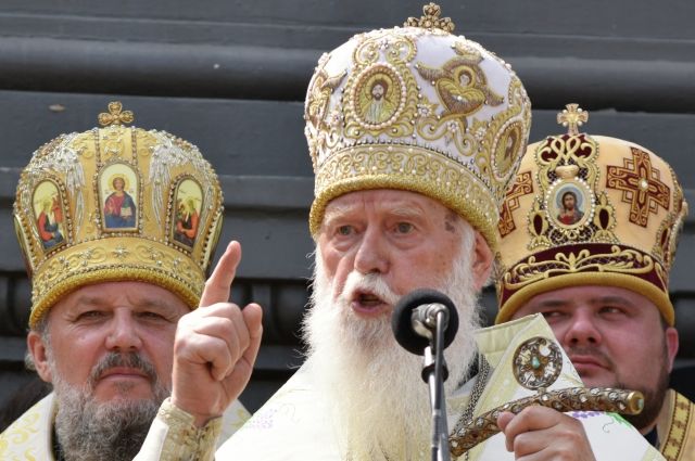 Глава непризнанного Киевского патриархата Филарет (Денисенко) 