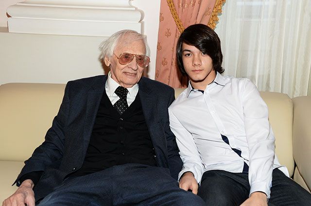 Владимир Наумов с сыном Кириллом.