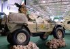 Бронеавтомобиль Национальной гвардии Кувейта на международной выставке вооружения и военной техники Gulf Defence & Aerospace-2017 в Эль-Кувейте.