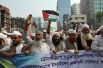 Протесты против решения Дональда Трампа по Иерусалиму, Дакка, Бангладеш.