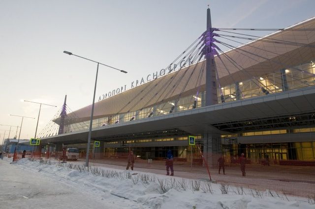 Красноярцам показали изнутри новый терминал аэропорта «Емельяново»