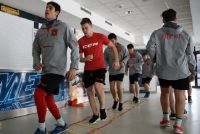 Хоккеисты молодёжной сборной России готовятся к чемпионату мира