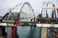 Строительство моста через Керченский пролив.