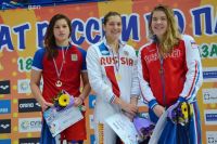 Александра Сабитова (на фото слева) установила два рекорда России в Санкт-Петербурге.