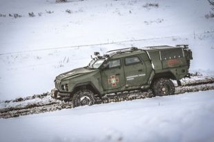 Нацгвардия испытала украинский бронеавтомобиль «Варта-Новатор»
