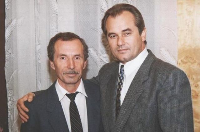 Василий Мачуга (справа) и Владимир Почивалов.