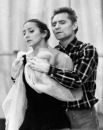 Балетмейстер Юрий Григорович и балерина Наталья Бессмертнова во время репетиции. 1977 г.