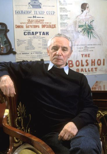 Юрий Николаевимч Григорович — главный балетмейстер Большого театра с 1964 г. по март 1995 г.