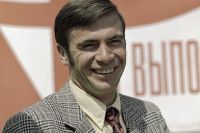 Член национальной сборной команды СССР по легкой атлетике Виктор Санеев. 1972 г.